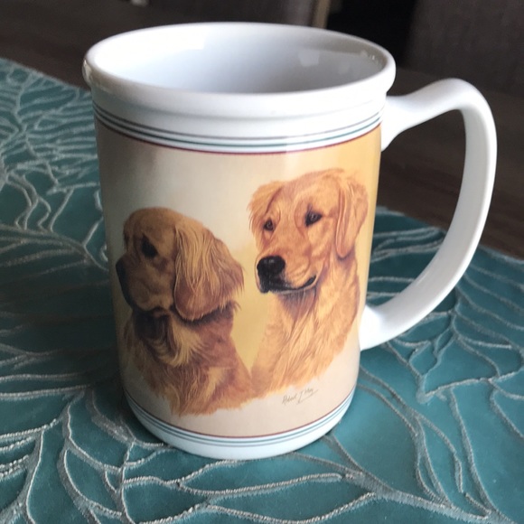 Vintage Robert J. May Golden Retriever Mug - Picture 3 of 7